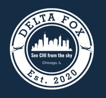 delta fox chicago airplane tour logo